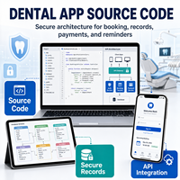 Développement d'applications de clinique dentaire personnalisées pour iOS et Android avec réservation de rendez-vous chez le dentiste, plans de traitement, dossiers médicaux LionCreate