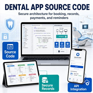 Desarrollo de Aplicaciones para Clínicas Dentales, Cuidado Dental Personalizado para IOS y Android con Reserva de Dentistas, Planes de Tratamiento y Historiales Médicos LionCreate - Product Image 5