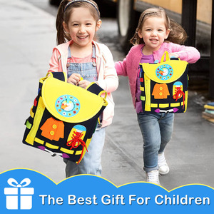 Gioco Educativo per lo Sviluppo delle Abilità Motorie Fini, Labirinto Sensoriale, Tavola delle Attività, Zaino per Bambini Autistici - Product Image 4