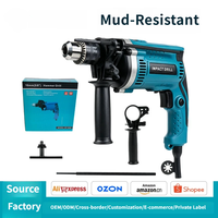 Perceuse à percussion électrique DIY haute puissance 220V, perceuse à main électrique, outil multifonction pour percer le bois, le métal et les murs, 620-700W, 30mm