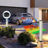 Caméra de recul de voiture Ai 1080P vue arrière BSD système de détection d'angle mort Ai identification intelligente caméra de recul de voiture