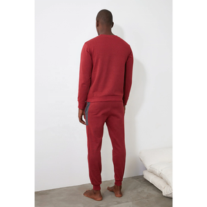 ชุดวอร์มออกกำลังกายของผู้ชายสำหรับฤดูหนาวชุดวิ่งขนแกะระบายอากาศน้ำหนักเบา - Product Image 6