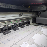 Machine d'impression numérique sur tissu pour t-shirts, imprimante DTF à jet d'encre sur film PET avec 2 ou 4 têtes d'impression 4720 I3200, impression 9 couleurs