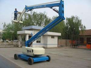 Plataforma elevadora de 13 a 59 pies, 2000kg, elevador eléctrico de tijera, mesa elevadora hidráulica de 4 a 18m - Product Image 6