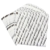 Papier d'emballage alimentaire, 10 pièces, résistant à la graisse, pour emballer des sandwichs, pâtisseries de cuisson