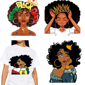 Đen cô gái Lịch Sử dtf Màn hình in ấn chuyển dán dtf truyền nhiệt giá bán buôn dtf sắt trên sẵn sàng để Báo Chí juneteeth - Product Image 4