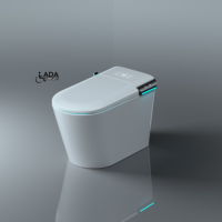 ADA haut de gamme Auto une pièce toilette lavage dernière conception écologique Eletronic céramique salle de bain wc toilette intelligente