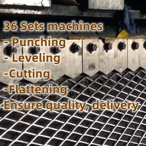 Vente en gros usine de tôles de treillis métallique déployé à mailles losangées en acier doux et acier inoxydable, robustes, <span class=keywords><strong>pour</strong></span> passerelles - Product Image 5