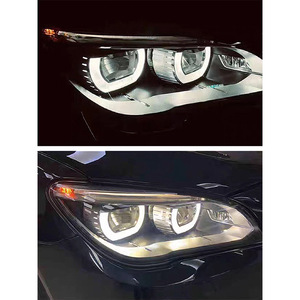 Faros delanteros LED para BMW Serie 7 F02, 6000K, LED completo de alto brillo, LED individual para modelos 2009-2012, actualización de reequipamiento - Product Image 4