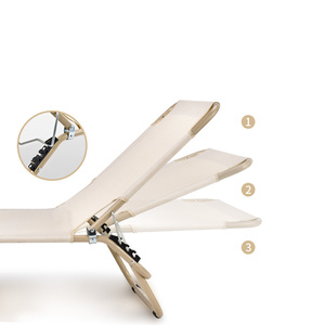 HISPEED <span class=keywords><strong>Lit</strong></span> de camping pliant simple en métal <span class=keywords><strong>Lit</strong></span> de couchage extérieur de luxe portable pour adultes sur la plage ou au camp Article en vente - Product Image 5