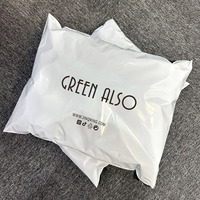 Sacs d'expédition adhésifs résistants aux déchirures avec poignée pour vêtements, sacs d'emballage en polyéthylène colorés, sacs d'expédition compostables à base de plantes, pastel