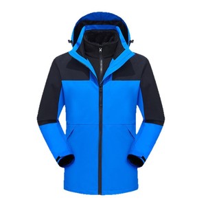 Arctic Fleece Outdoor Windproof Waterproof 3-in-1 Jacket Unisex Full Sleeve With Removable Liner - Product Image 5