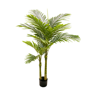 Regalo <span class=keywords><strong>de</strong></span> inauguración <span class=keywords><strong>de</strong></span> la casa Planta artificial <span class=keywords><strong>Palmera</strong></span> <span class=keywords><strong>de</strong></span> imitación Decoración <span class=keywords><strong>para</strong></span> el hogar <span class=keywords><strong>Palmera</strong></span> <span class=keywords><strong>de</strong></span> caña dorada artificial con <span class=keywords><strong>tronco</strong></span> natural - Product Image 2