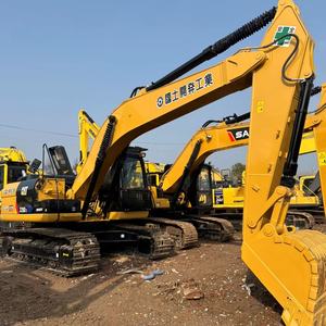 Excavatrice hydraulique sur chenilles d'occasion de 20 tonnes, modèle Caterpillar 320D, pour travaux de construction, Caterpillar 320d2 320D 320DL, équipement lourd à vendre au Japon - Product Image 1