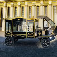 Cercueil en verre de Chine, carrosse funéraire, carrosse tiré par des chevaux, cercueil noir, carrosse à chevaux, carrosse funéraire victorien