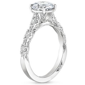 Classic White Silver <b>Crystal</b> <b>Ring</b> for Women Elegant Wedding Engagement Anniversary Gift Jewelry - Product Image 3
