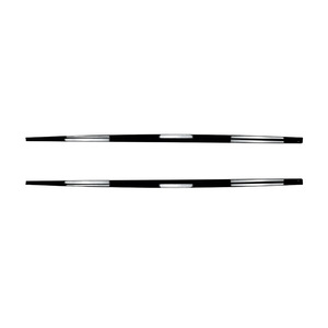 Amp-Z Side Skirts For Bmw 8 Series G16 2019+ M Sport Piano Black Carbon Fiber Texture Polished Finish Exterior Body Kit - Product Image 5