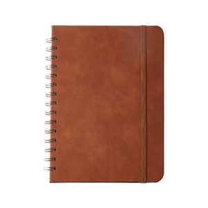 2026 Customized Color <b>Leather</b> Cover Luxury Eco-Friendly <b>Diary</b> with Silk Screen Printing for Business Promotional Gift Set - Product Image 1