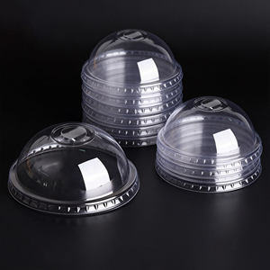 Tazas de Plástico PET Desechables en Forma de U con Tapas Antiderrames de 90, 95, 98 y 93 mm, Marca CHUANGMMEI, con Logotipo Personalizado, para Café, Té Boba - Product Image 2