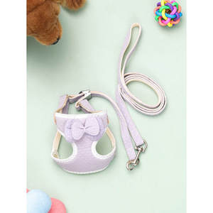 Harnais pour animaux de compagnie de style simple de luxe ruban de polyester réfléchissant de petite taille - Product Image 1