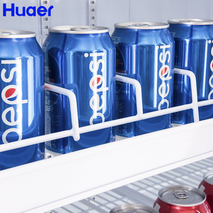 Supermarket Beverage Fridge 4 Door Commercial Display Cold <b>Drink</b> Refrigerator HR2460SG Beverage Display <b>Cooler</b> HR2460SG - Product Image 6