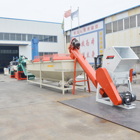 Ligne de granulateur d'extrudeuse de pelletisation à vis unique PS Machine de recyclage PP PE PA EVA Granulateurs à double étage Déchets de plastique