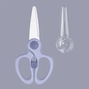 MIDDIA Baby Kitchen Safety Food Scissors 2.5 Inch Scallion Cutter Herb Laver Spices Cook Tool Food Cut Scissor Supplier