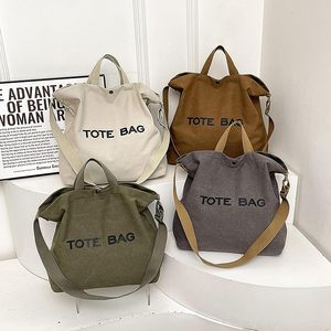 Borsa Tote Personalizzabile di Grande Capacità per Donna, 100% Cotone, Borsa da <span class=keywords><strong>Shopping</strong></span> in Tela Resistente, Borsa a Tracolla alla <span class=keywords><strong>Moda</strong></span> per lo <span class=keywords><strong>Shopping</strong></span> - Product Image 6
