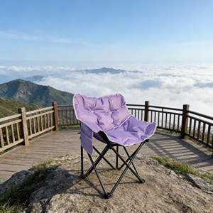 <span class=keywords><strong>Chaise</strong></span> lunaire durable avec boucles d'attache <span class=keywords><strong>pour</strong></span> équipement, tissu Oxford haute densité <span class=keywords><strong>pour</strong></span> accrocher des outils et des lanternes au camping - Product Image 1