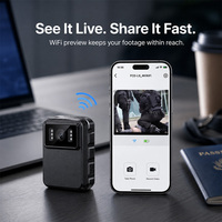 Caméra d'action 4K résistante à l'eau IP65 pour les sports de plein air, les voyages et l'enregistrement d'aventures