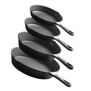 Poêle à frire en <span class=keywords><strong>fonte</strong></span> pour cuisinière à induction, antiadhésive, 8/10/14/16/20/26 cm, ustensiles de cuisine, poêle à frire, poêle à petit-déjeuner - Product Image 6