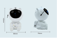 Lampe de nuit LED étoilée multi-style, nébuleuse, étoile, projecteur d'astronaute pour la chambre des enfants