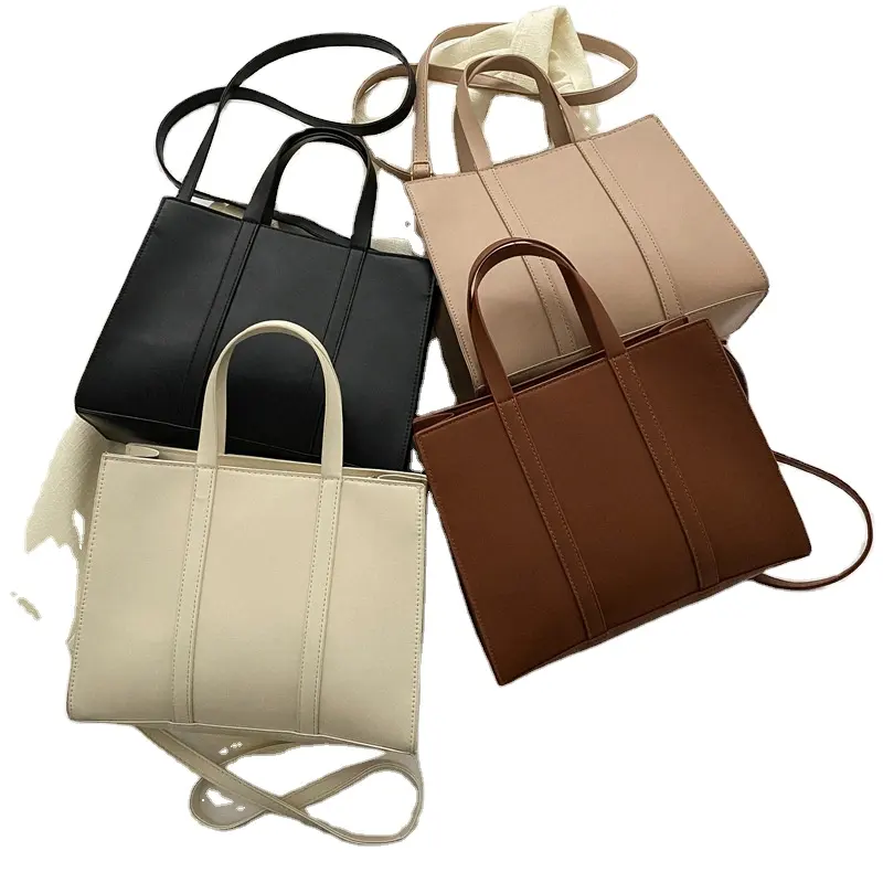 Großhandel 2024 Luxus retro DAMEN Freizeittasche einfache tragbare große Kapazität Textur ausländische Mode Schulterhandtaschen