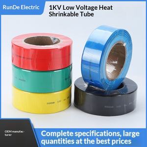 <span class=keywords><strong>Gaine</strong></span> thermorétractable à faible tension 1KV, 1-22MM, grand diamètre, isolation de câble en cuivre - Product Image 5