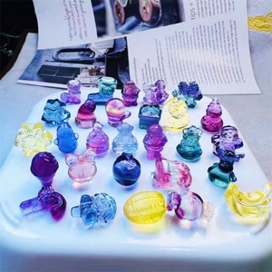 Artesanías de Fluorita de Alta Calidad, Cristales Naturales Curativos, Diseño Popular, Regalos para Recuerdos - Product Image 3