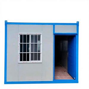 Maison conteneur pliable en acier 20/40 pieds, modulaire extensible préfabriquée, style Mid-Century Modern, 3 chambres avec salle de bain - Product Image 1
