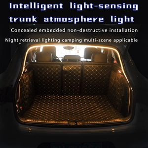 LED Neon para Tesla Model 3Y <span class=keywords><strong>2022</strong></span> 2023 2024 White Trunk Ambient Lighting 16,4 Flexible Impermeable LED Strip LightWhite Front - Product Image 6