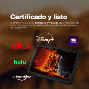 Tableta Robusta AGM PAD P2 Active de 11 Pulgadas, 90Hz, IP68, IP69K, 8000mAh, Android 14, 8GB, 256GB, 4G LTE, 50MP, para Obras y <span class=keywords><strong>Campo</strong></span> - Product Image 2