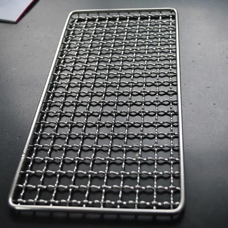 Food Grade Easily Cleaned Stainless Steel Roast Fish Bbq Grill Wire Mesh