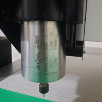 Kit de moteur de broche CNC à inverseur VFD refroidi par eau ER11 de 1,5 kW, support de 80 mm, pompe à eau, mandrin de 9 pièces pour fraisage, roulement