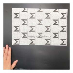 Papel de Silicona Personalizado para Camiones de Comida, Bares y Restaurantes, Revestimiento de una Sola Cara para Galletas, Leche, Gelatina, Piruletas y Chicles - Product Image 1