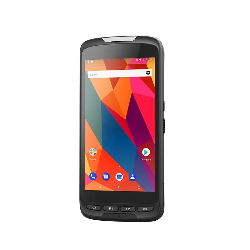 Android Pda ขรุขระ5นิ้วสมาร์ทโฟน PDA เครื่องสแกนบาร์โค้ดเลเซอร์อินฟราเรด Android