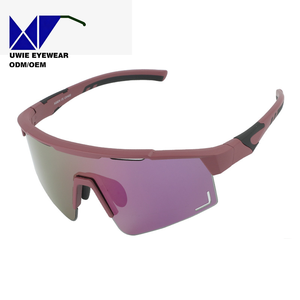 Gafas de Ciclismo 624, Media Montura, TR90, <span class=keywords><strong>Lentes</strong></span> <span class=keywords><strong>para</strong></span> Ciclismo de Carretera, <span class=keywords><strong>Lentes</strong></span> Polarizadas, Antivaho, Protección UV, Aptas <span class=keywords><strong>para</strong></span> <span class=keywords><strong>Tenis</strong></span> - Product Image 4