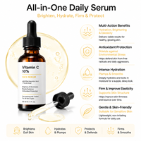 Sérum Visage Vitamine C Direct Usine Acide Hyaluronique Centella Anti-Taches Hydratant Éclaircissant Revitalisant Anti-Oxydant