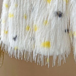 Abrigo de moda al por mayor para bebés, niñas, manga larga, cálido para invierno, estilo macaron, esponjoso, OEM, de franela, tipo gabardina, ropa exterior. - Product Image 6