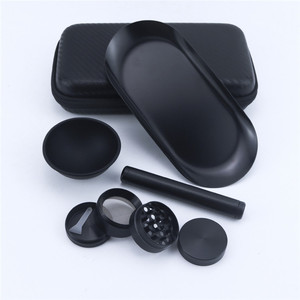 Travel Smoking <strong>Kits</strong> Smoking <strong>Rolling</strong> Tray Set With Lighter Smoking Accessories Grinder - Product Image 5