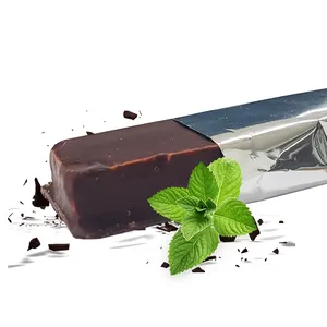 Barra de proteína de chocolate com hortelã legal, serviço personalizado de design bonito OEM feito com aveia orgânica 30% 17-20g de proteína e 5g de açúcar