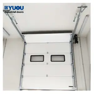 Car Showroom Garage Vertical Lift Automatic Rolling Thermal Insulated Industrial Dock In Warehouse Sectional Overhead Doors