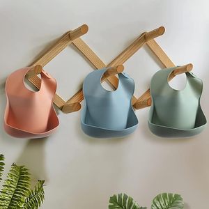 Hot 3 Gói Silicone Bé Yếm-BPA Miễn Phí Có Thể Điều Chỉnh Không Thấm Nước Drool Yếm Cho Trẻ Mới Biết Đi Mềm Ăn Yếu Tố Cần Thiết & Bé Tắm Quà Tặng - Product Image 6