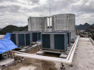 Pompa Panas Air Komersial Yangzi untuk Hotel Sekolah Refrigeran R410A R32 Kelas Energi A+++ Baja Tahan Karat Hemat Energi Z - Product Image 1